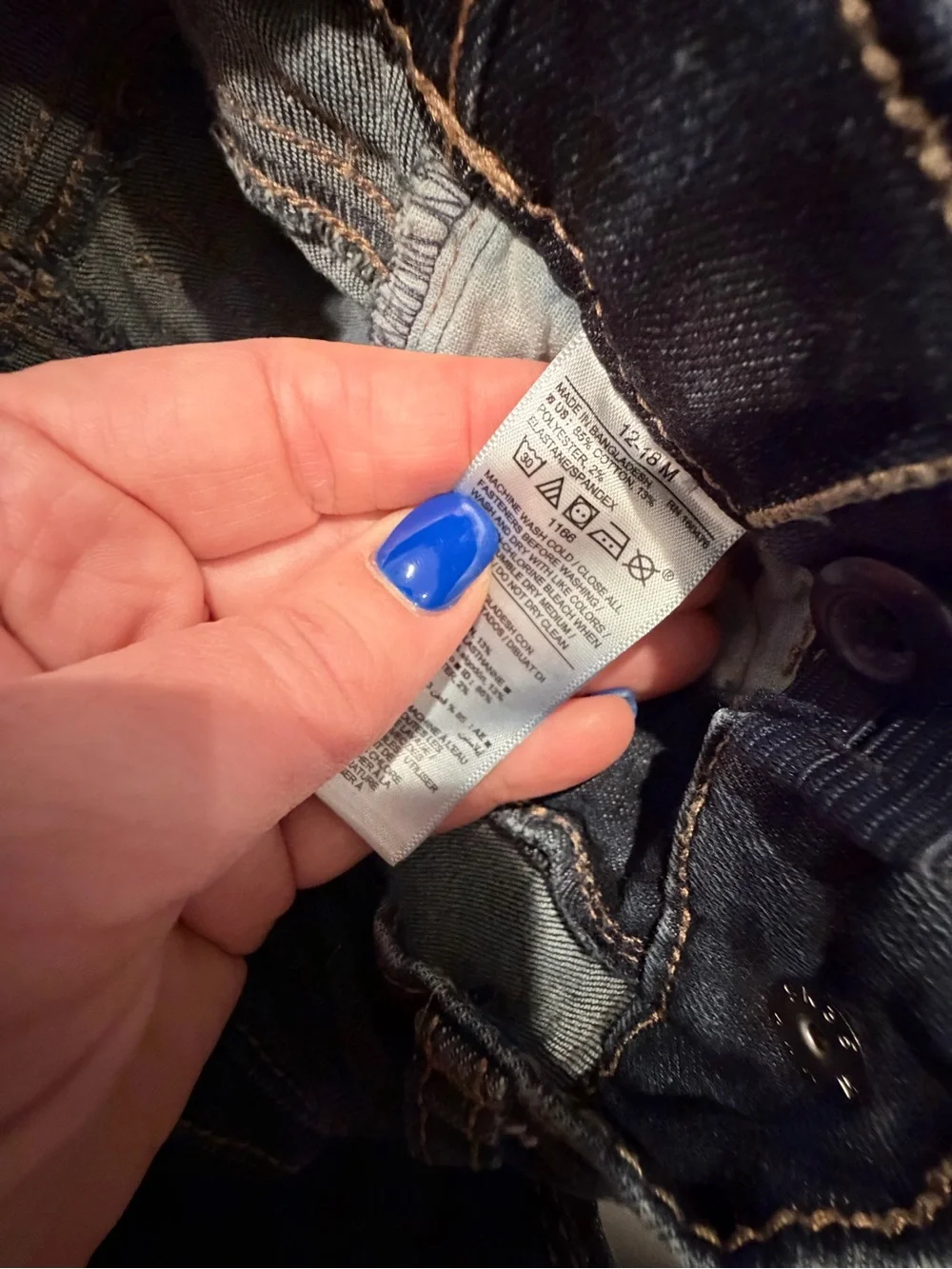 12M Baby Boy Bundle | Carter’s Old Navy Jeans & Bodysuits 9pc